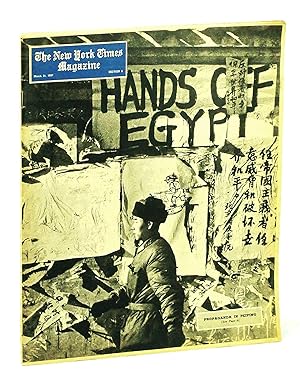 Bild des Verkufers fr The New York Times Magazine, March [Mar.] 31, 1957 - Propaganda in Peiping / Elath [Elat] - Israel's Port of Hope zum Verkauf von RareNonFiction, IOBA