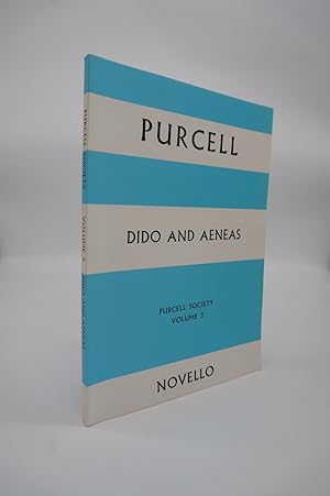 Seller image for Dido and Aeneas. Purcell Society, Volume 3. Full Score. for sale by ROBIN SUMMERS BOOKS LTD