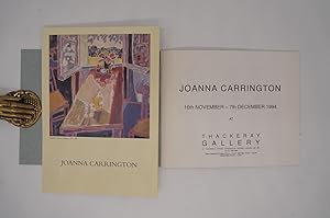 Bild des Verkufers fr Joanna Carrington 16th November-7th December 1994. zum Verkauf von ROBIN SUMMERS BOOKS LTD