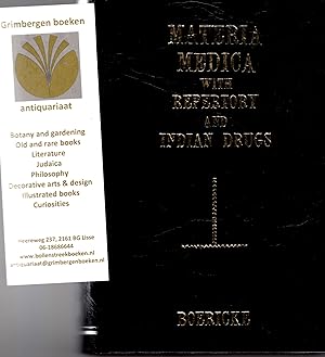 Seller image for Materia medica with repertory and Indian drugs [Pocket manual of homeopathic materia medica] for sale by Grimbergen Booksellers