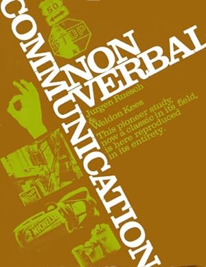 Bild des Verkufers fr Nonverbal Communication : Notes on the Visual Perception of Human Relations zum Verkauf von Grimbergen Booksellers