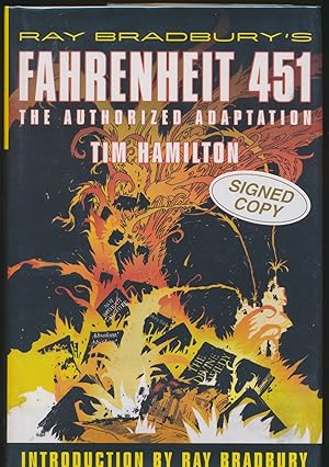 Imagen del vendedor de Fahrenhiet 451 The Authorized Adaptation Graphic Novel SIGNED BY RAY BRADBURY a la venta por DreamHaven Books