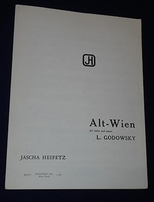 Immagine del venditore per Alt - Wien for Violin and Piano venduto da Pensees Bookshop