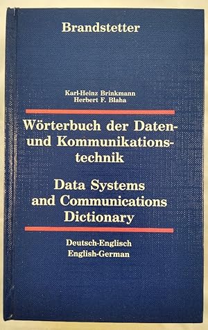 Seller image for Wrterbuch der Daten- und Kommunikationstechnik - Deutsch-Englisch / Englisch-Deutsch. for sale by KULTur-Antiquariat