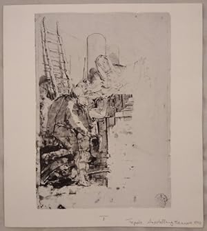 Bild des Verkufers fr Skizzen. [Beigabe zum Katalog der Ausstellung von Landesgalerie/Landesmuseum Hannover, 1990]. zum Verkauf von KULTur-Antiquariat