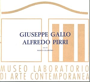 Seller image for Giuseppe Gallo Alfredo Pirri for sale by Di Mano in Mano Soc. Coop