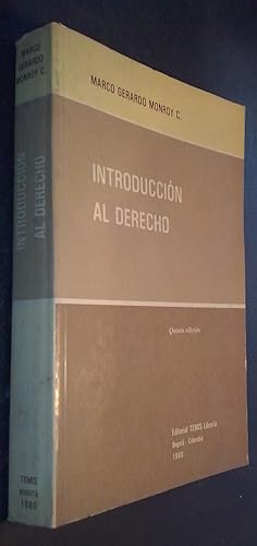 Seller image for Introduccin al derecho for sale by Librera La Candela