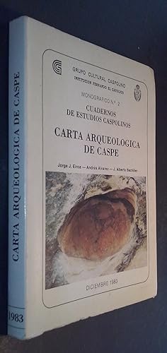 Imagen del vendedor de Carta Arqueolgica de Caspe a la venta por Librera La Candela