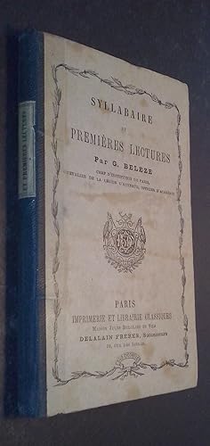 Seller image for Syllabaire et premieres lectures for sale by Librera La Candela