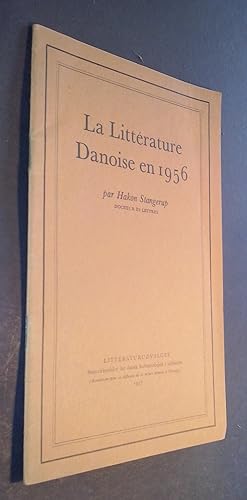 Seller image for La litterature danoise en 1956 for sale by Librera La Candela