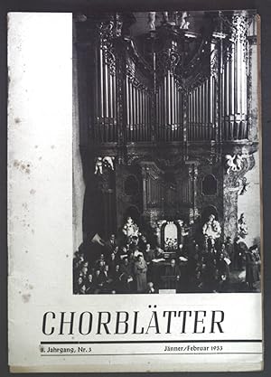 Imagen del vendedor de Das doppelte Gesicht - in: Chorbltter 8. Jahrgang Heft 3, Jn./Febr. 1953. a la venta por books4less (Versandantiquariat Petra Gros GmbH & Co. KG)