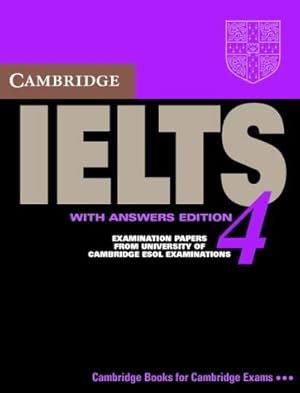 Imagen del vendedor de Cambridge IELTS 4 Self Study Pack: Examination Papers from University of Cambridge ESOL Examinations (Cambridge Books for Cambridge Exams) a la venta por Modernes Antiquariat an der Kyll