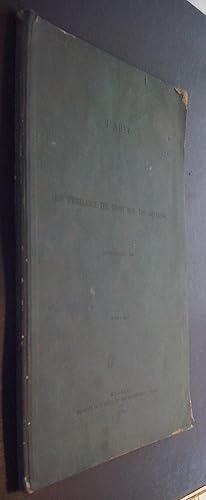 Image du vendeur pour Minute by his Excellency the Right Hon. The Governor. 5th November 1884. With a Map mis en vente par Librera La Candela