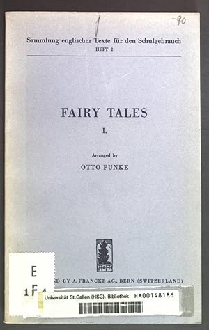 Imagen del vendedor de Fairy Tales I. Sammlung englischer Texte fr den Schulgebrauch Heft 2. a la venta por books4less (Versandantiquariat Petra Gros GmbH & Co. KG)