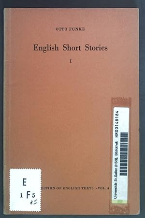 Imagen del vendedor de English Short Stories I. Collection of English Texts Vol. 4. a la venta por books4less (Versandantiquariat Petra Gros GmbH & Co. KG)