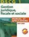 Seller image for Dscg1, Gestion Juridique, Fiscale Et Sociale : Manuel Et Applications, Corrigs Inclus for sale by RECYCLIVRE