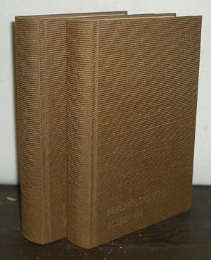 Seller image for Wilhelm Wundt. Ausgewhlte psychologische Schriften. Abhandlungen, Aufstze, Reden. Preface by Wolfgang Bringmann. Herausgegeben und mit einer Einleitung versehen von Wolfram Meischner. Band 1 und 2 komplett. for sale by Antiquariat Kretzer