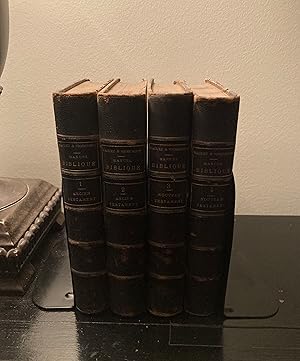 Manuel Biblique; or, Cours d'Ecriture Sainte a l'Usage des Seminaires. Sixieme Edition, Revue et ...