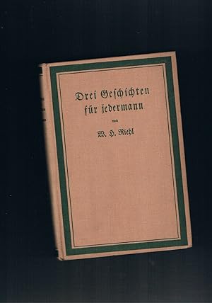 Seller image for Drei Geschichten fr jedermann for sale by manufactura