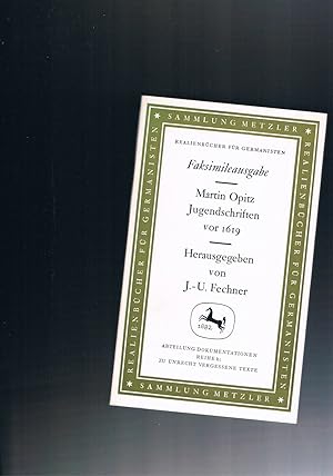 Image du vendeur pour Jugendschriften vor 1619 herausgegeben und Nachwort von J. U. Fechner - Faksimileausgabe mis en vente par manufactura