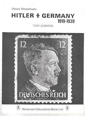 Seller image for Hitler + Germany 1919 - 1939 History Broadsheets. for sale by City Basement Books