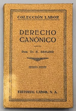 Imagen del vendedor de Derecho Cannico a la venta por Els llibres de la Vallrovira