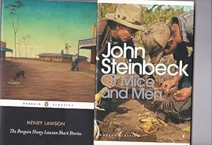 Seller image for Of Mice And Men. & The Fault In Our Stars. The Art Of Travel. & The Penguin Henry Lawson Short Stories. for sale by Books Authors Titles