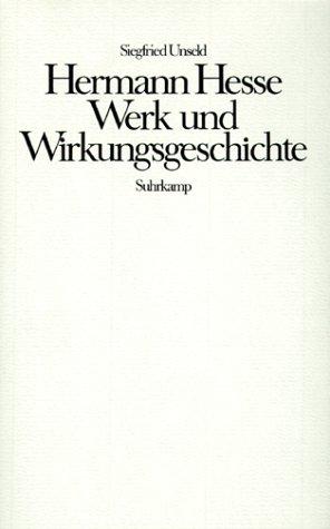 Bild des Verkufers fr Hermann Hesse, Werk und Wirkungsgeschichte zum Verkauf von Die Buchgeister
