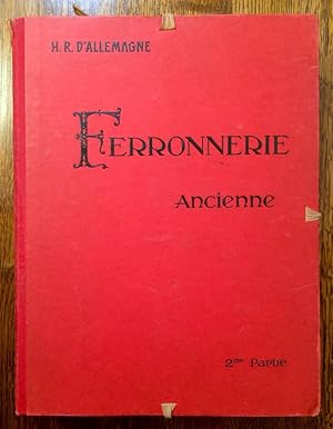 Bild des Verkufers fr Ferronnerie ancienne. Muse Le Secq des Tournelles  Rouen. 2e partie : menus ouvrages en fer et en acier.- zum Verkauf von Librairie L'Abac / Gimmic SRL