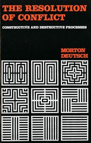 Imagen del vendedor de Resolution of Conflict : Constructive and Destructive Processes a la venta por GreatBookPricesUK