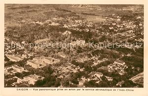 Image du vendeur pour Postkarte Carte Postale 73640912 Saigon Vue panoramique prise en avion par le service aeronautique de l  mis en vente par Versandhandel Boeger