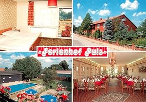 Bild des Verkufers fr Postkarte Carte Postale 73643534 Puls Ferienhof Puls Gaestezimmer Schwimmbad Gastraum Puls zum Verkauf von Versandhandel Boeger