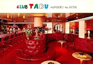 Bild des Verkufers fr Postkarte Carte Postale 73643798 Alassio Club Tabu Discotheque Alassio zum Verkauf von Versandhandel Boeger