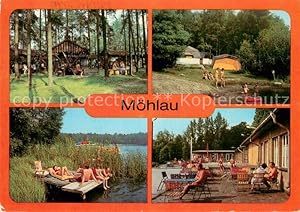 Postkarte Carte Postale 73652177 Moehlau Gaststaette Waldschenke Campingplatz Seeufer am Campingp...