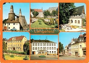 Bild des Verkufers fr Postkarte Carte Postale 73655133 Lengefeld Erzgebirge Kalkwerk Technisches Denkmal Museum Markt Schloss zum Verkauf von Versandhandel Boeger