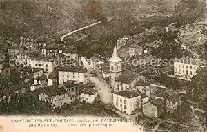 Postkarte Carte Postale 13657649 Saint-Didier-sur-Doulon Canton de Paulhaguet Cite tres pittoresq...