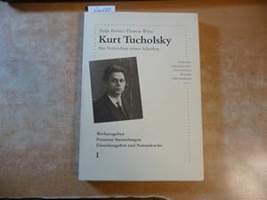 Bild des Verkufers fr Kurt Tucholsky. Ein Verzeichnis seiner Schriften. Band 1 : Werkausgaben. Posthume Sammlungen. Einzelausgaben und Notenbrucke. (= Deutsches Literaturarchiv. Verzeichnisse, Berichte, Informationen. 15.1). zum Verkauf von Gebrauchtbcherlogistik  H.J. Lauterbach