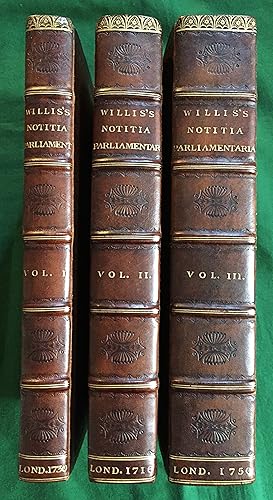 Seller image for Notitia Parliamentaria: or, an History of the Counties, Cities, and Boroughs in England and Wales (3 volume set) for sale by Gerald Baker