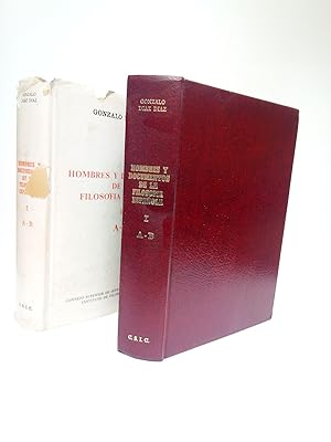 Hombres y documentos de la filosofía española. (Volumen I.), A - B