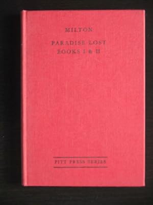 Paradise Lost. Books I and II. Edited by A.W. Verity.