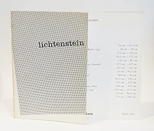 Image du vendeur pour Lichtenstein mis en vente par Librairie-Galerie Emmanuel Hutin