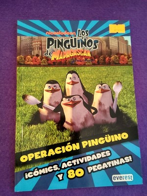 Los pingüinos de Madagascar: Operación pingüino (con pegatinas)