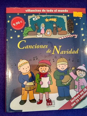 Canciones de navidad (con cd)