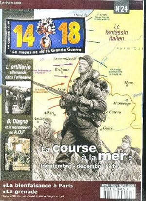 Bild des Verkufers fr 14-18 le magazine de la Grande Guerre N24 La course  la mer zum Verkauf von Le-Livre