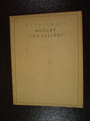 Bild des Verkufers fr Mozart und Salieri zum Verkauf von Buchfink Das fahrende Antiquariat