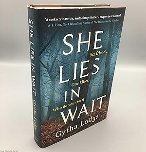 Bild des Verkufers fr She Lies in Wait (Signed by author) zum Verkauf von 84 Charing Cross Road Books, IOBA