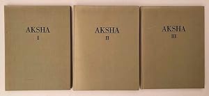 Image du vendeur pour Aksha. Vol. I: La basilique chrtienne. Vol: II: Le Cimetire mrotique d'Aksha. Vol. III: La Population du cimetire mrotique, tude anthropologique (complete set) mis en vente par Meretseger Books