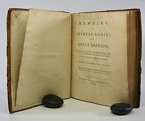 Bild des Verkufers fr Memoirs of Several Ladies of Great Britain,; Who Have Been Celebrated for their Writings or Skill in the Learned Languages Arts and Sciences zum Verkauf von Locus Solus Rare Books (ABAA, ILAB)