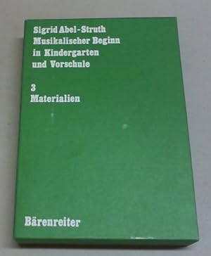 Musikalischer Beginn in Kindergarten und Vorschule. Bd. 3: Materialien. 9 Tle.