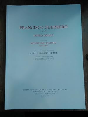 Opera Omnia. Volumen XIII: Motetes del Santoral XLVII-LXXV. Introduccion, Estudio y Transcripcion...